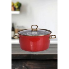 PR Home Red Emaye Kızartma Tenceresi 22 cm