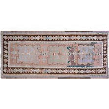 Etnik Bulvar El Dokuma Kilim Yolluk 155 x 361 cm