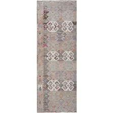 Etnik Bulvar El Dokuma Kilim Yolluk 142 x 419 cm