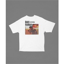 Baki Hanma Unisex Oversize Anime Karakter Baskılı Tişört