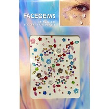 Kidspartim Kendinden Yapışkanlı Yüz Taşları Model 6