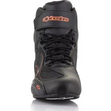 Alpinestars Faster-3 Drystar Wp Korumalı Motosiklet Botu Siyah / Kırmızı