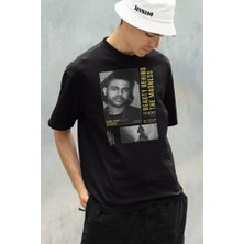 Beauty Behind The Madness The Weeknd Baskılı Unisex Oversize Tişört