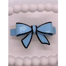 Zd Bellefemme Kadın Fiyonk Renkli Otomatik Kemik Trend Toka