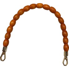 Elegantshop Ahşap Boncuklu Çanta Sapı 40 cm YML12