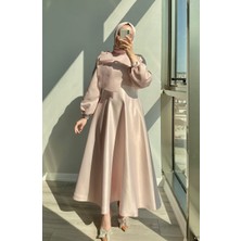 Nur Moda Evi Luna Tesettür Abiye