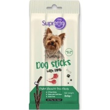 Supreme Dog Sticks Kuzu Etli Küçük Irk Köpek Ödül Çubuğu 5gr (3’lü)