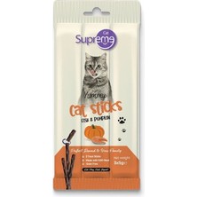 Supreme Ton Balıklı ve Balkabaklı Kedi Ödül Çubuğu 3X5GR