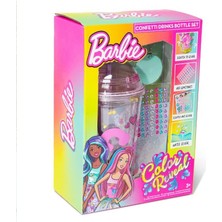 Barbie Pipetli Bardak Süsleme Set