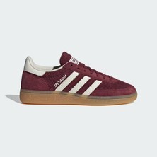 adidas Handball Spezial W Kadın Spor Ayakkabı Bordo Düz Taban ve Fitilli Kadife Üst Kısım IG1978