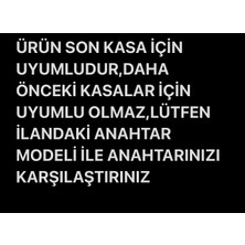 Emii Auto Spare Parts Nissan Qashqai Trail Juke Anahtar Kılıfı Yeni Kasa Uyumlu Bagaj Simgeli