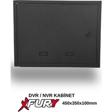 Fury Dvr/nvr Cctv Rack Kabinet 1u 19 '' W 45 H 35 D 10