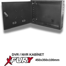 Fury Dvr/nvr Cctv Rack Kabinet 1u 19 '' W 45 H 35 D 10