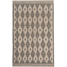 Etnik Bulvar El Dokuma Karapınar Yöresi Geometrik Desenli kilim 180 x 282 cm