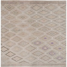 Etnik Bulvar El Dokuma Kilim Karapınar Yöresi Geometrik Desenli Halı 158X226 cm