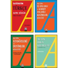 Ilköğretim Türkçe Sözlük + Imla Kılavuzu + Atasözleri ve Deyimler ile Eş ve Zıt Anlamlı Sözlükleri