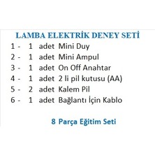 Lamba Elektrik Deney Seti