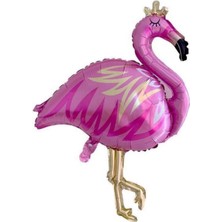 Parti Aşkı Pembe Flamingo Folyo Balon 40 Inc & Yaz Konsept Parti Balonu