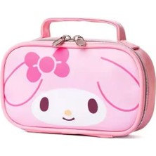 Syn İletişim Sanrio Hello Kitty Kuromi My Melodi Melody Cinnamoroll Sanrio Deri Kalemlik Kalem Kutu Makyaj Çantası Okul Ofis Ihtiyaçları Doğum Günü Hediye