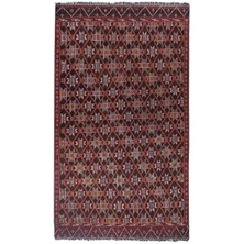 Etnik Bulvar El Dokuma Kilim Mut Yöresi Geometrik Desenli Halı 157 x 266 cm