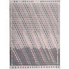 Etnik Bulvar El Dokuma Karapınar Yöresi Geometrik Desenli kilim 175 x 238 cm