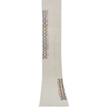 Etnik Bulvar El Dokuma Geometrik Desenli Uzun Yolluk Kilim 81 x 502 cm