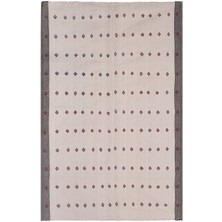 Etnik Bulvar El Dokuma Kilim Karapınar Yöresi Geometrik Desenli Halı 156 x 245 cm