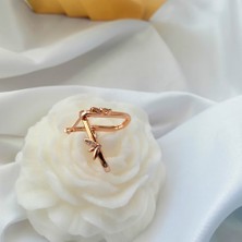 Kilig Jewelry Kadın Vip Çelik Gold Kelebek Taş Detay Küpe 25MM