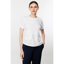 On Iki Kumaş Kısa Kollu Sweat