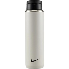 Nike Recharge Straw Bottle 24 Oz Lıght Bone Unisex Matara Krem