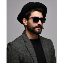 Jatelier Eros Mat Gri Köşeli Erkek Güneş Gözlüğü