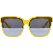 Jatelier Teşvikiye Sarı Aynalı Köşeli Kadın Güneş Gözlüğü