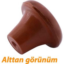 Glaswen Sert Plastik Mantar Düğme Kulp Ceviz Dolap Mobilya Mutfak Dolabı Çekmece Kapak Kulpu Kulbu