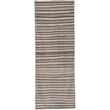 Etnik Bulvar El Dokuma Çizgili Kilim Yolluk