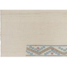 Etnik Bulvar El Dokuma Geometrik Desenli Uzun Yolluk Kilim 70 x 512 cm