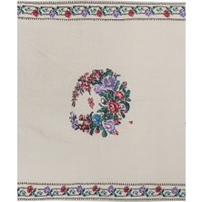 Etnik Bulvar El Dokuma Kilim Karapınar Yöresi Geometrik Desenli Halı 154 x 229 cm