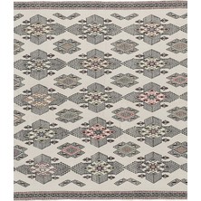 Etnik Bulvar El Dokuma Kilim Karapınar Yöresi Geometrik Desenli Halı 157 x 225 cm