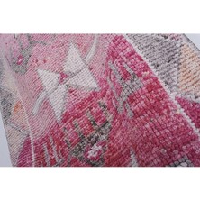 Etnik Bulvar El Dokuma Geometrik Desenli Uzun Yolluk Halı 82 x 311 cm