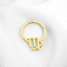 Glorria Altın Başak Burcu Halka Helix Piercing