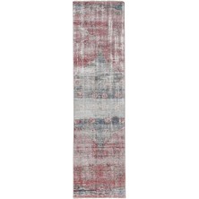 Etnik Bulvar El Dokuma Geometrik Desenli Uzun Yolluk Halı 78 x 293 cm