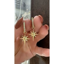 By Milo Jewellery 14 Ayar Altın Kuzey Yıldızı Kolye