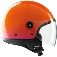 Tucano Urbano Kask Tucano Urbano El Jettın Yarım Gradıent Turuncu