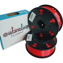 İstanbul Filament Pla+ Kırmızı Istanbul Filament 1 kg Ø 1,75MM ± 0,05 mm (3d Yazıcı Kartuşu) Bambu Lab