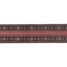 Etnik Bulvar El Dokuma Geometrik Desenli Uzun Yolluk Halı 61 x 376 cm