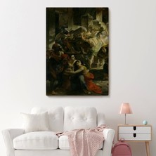 Narnuga Pompeii'nin Son Günü Karl Pavlovich Bryullov Kanvas TABLO-6362