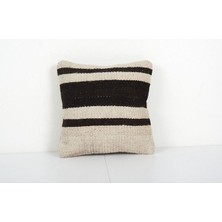 Etnik Bulvar Set Çizgili El Dokuma Kilim Kırlent Kılıf (Içliksizdir)