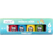 Miart Parmak Boya 30 ml x 6'lı Set