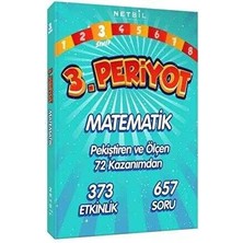 Netbil Yayıncılık 3. Sınıf Periyot Matematik - Periyot Fen Bilimleri - Periyot Hayat Bilgisi - 2. Sınıf Periyot Türkçe 4'lü Set