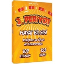 Netbil Yayıncılık 3. Sınıf Periyot Matematik - Periyot Fen Bilimleri - Periyot Hayat Bilgisi - 2. Sınıf Periyot Türkçe 4'lü Set