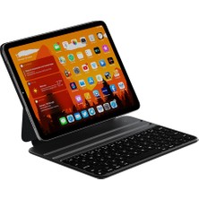 Voyo Apple iPad Air 11 2024 Magnetik Klavyeli Kılıf Smart Keyboard